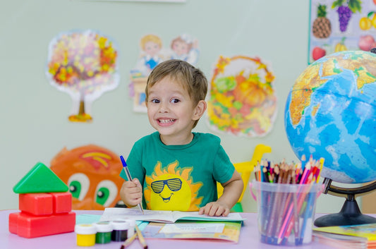 child smiling