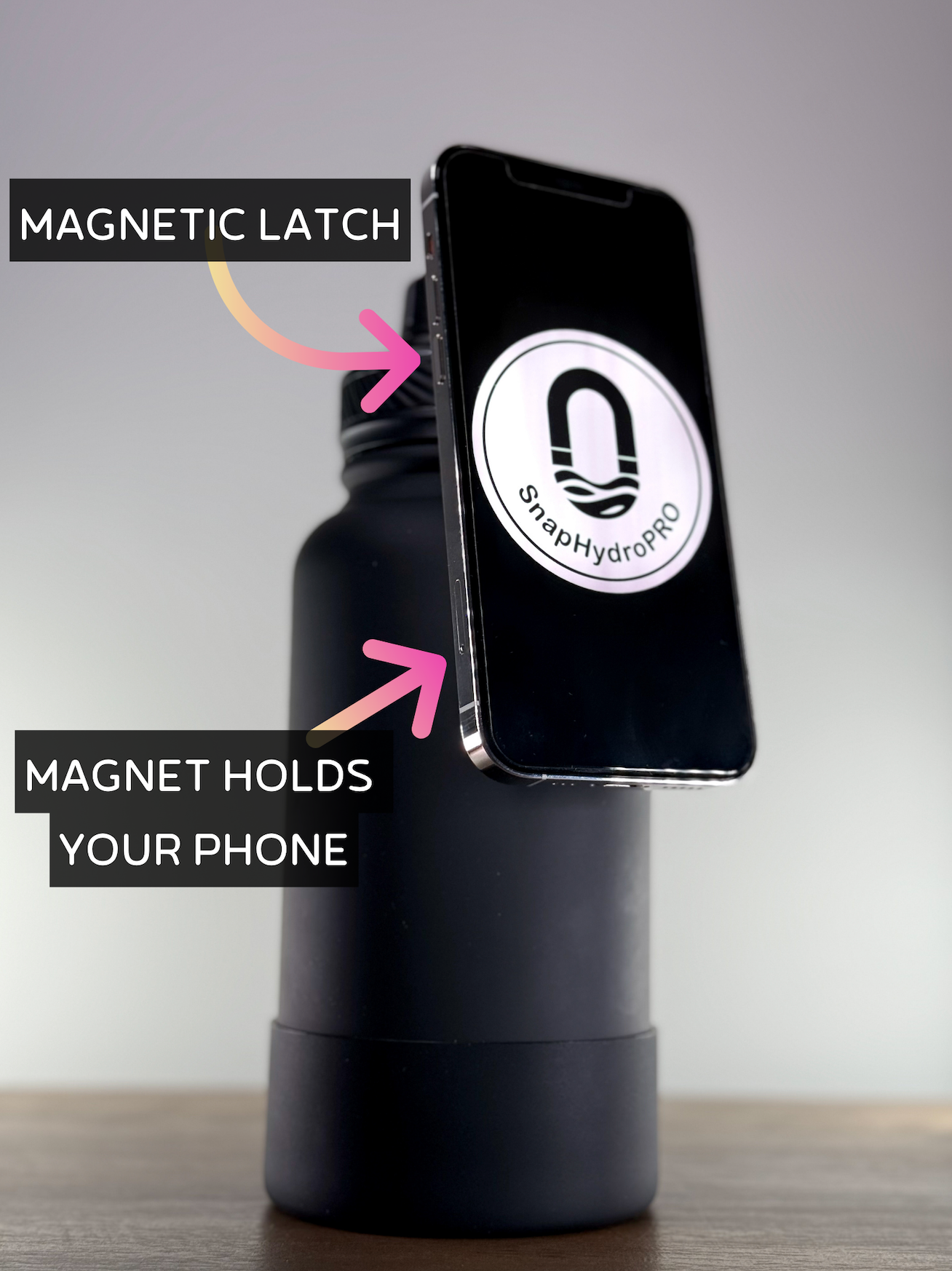 SnapHydro® Stainless Steel Bottle